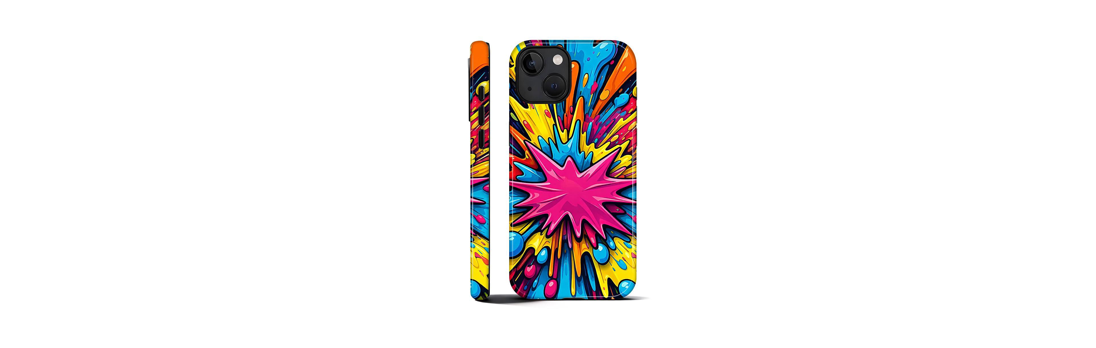 Lisen Neon Impact 2-Layer Durable Phone Case Compatible with Apple iPhone 17 Pro Max