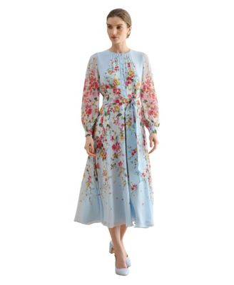 Liberty Silk Midi Dress