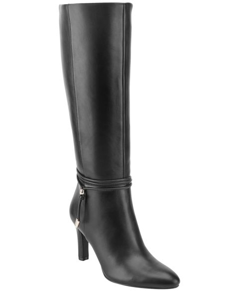 Женские ботинки Bandolino Bayley Tall Stiletto Dress Boots, цвет: Чёрный