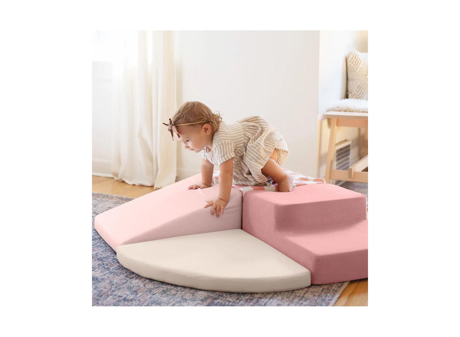 PlayNest Foam Indoor Climbing Blocks, 6-Piece Set