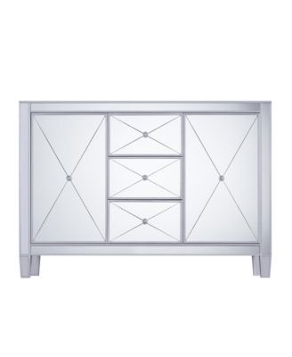 Mirage 3 Drawer Mirrored Cabinet