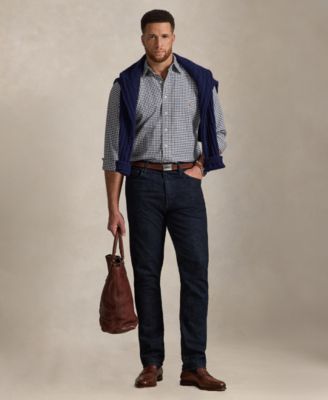 Polo Ralph Lauren Men's Big & Tall Iconic Oxford Shirt - Macy's