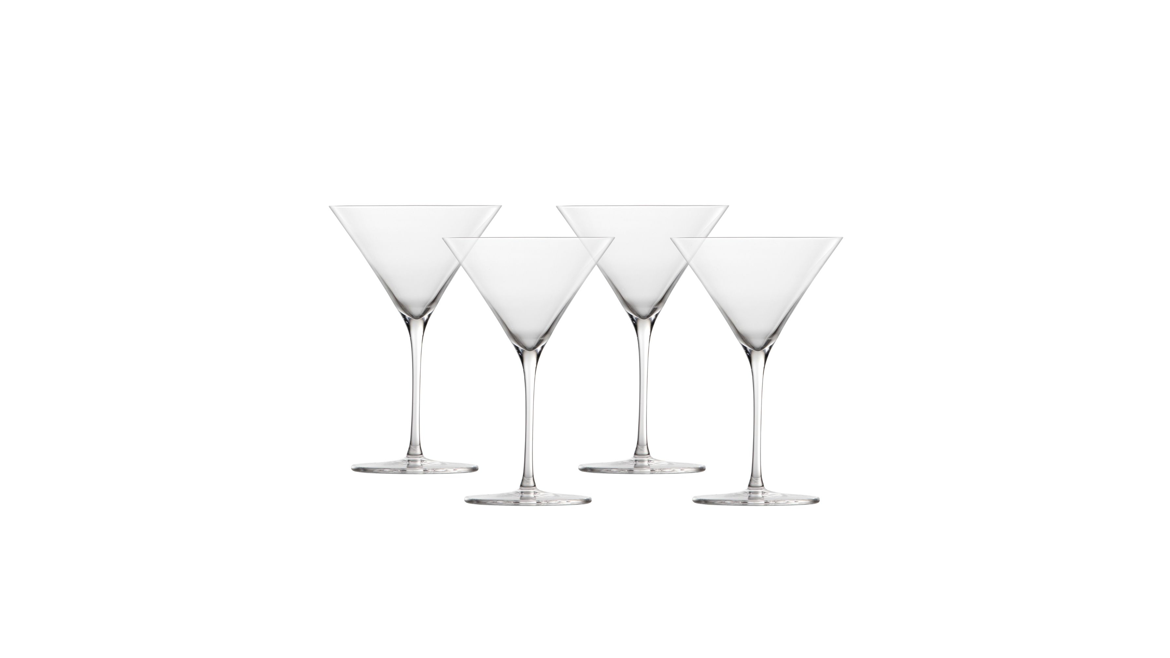 Fortessa Sips Martini Glasses, Set of 4