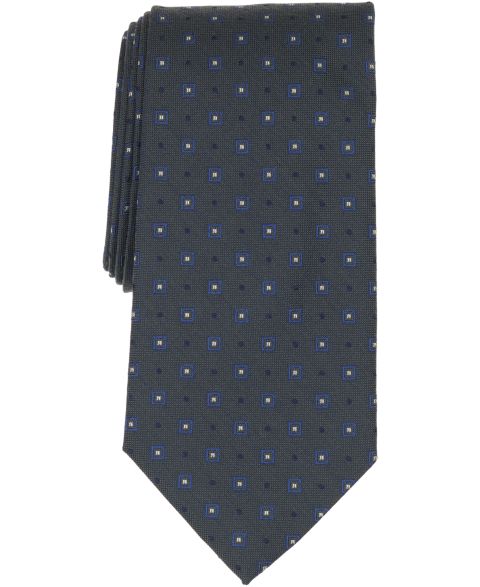 Мужские галстуки Brooks Brothers Diamond Dot Neat Classic Width Tie, цвет: Зелёный