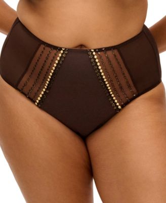 Plus Size Matilda High-Waisted Embroidered Panty