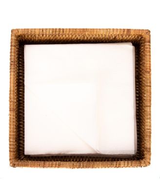Artifacts Trading Company Rattan Luncheon Napkin Holder