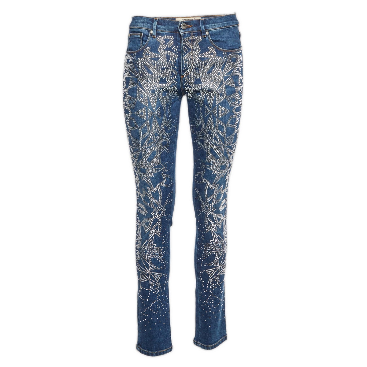 Roberto Cavalli Women's Studded Skinny Jeans