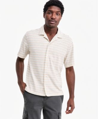 Men's Camp Collar Short-Sleeve Shirt