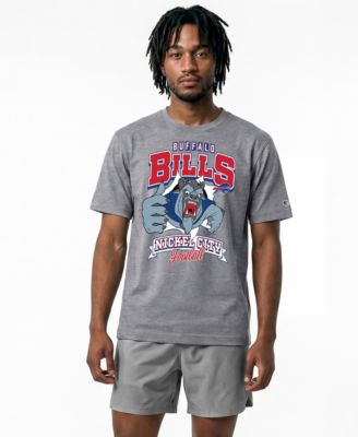 Men's Gray Buffalo Bills Disney X Champion All Star T-Shirt
