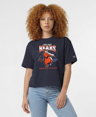 Women's Athletic Navy Chicago Bears Disney X Champion All Star T-Shirt
