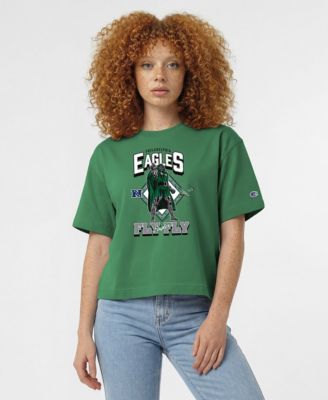 Women's Green Philadelphia Eagles Disney X Champion All Star T-Shirt