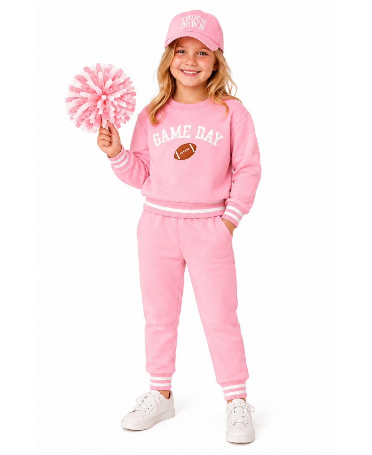 Bits & Bows Baby Boys' and Girls' Game Day Long-Sleeve Crewneck Sweatshirt