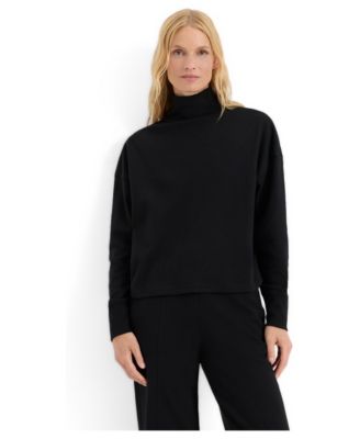 Plus Size Organic Cotton Roam Funnel Neck Top