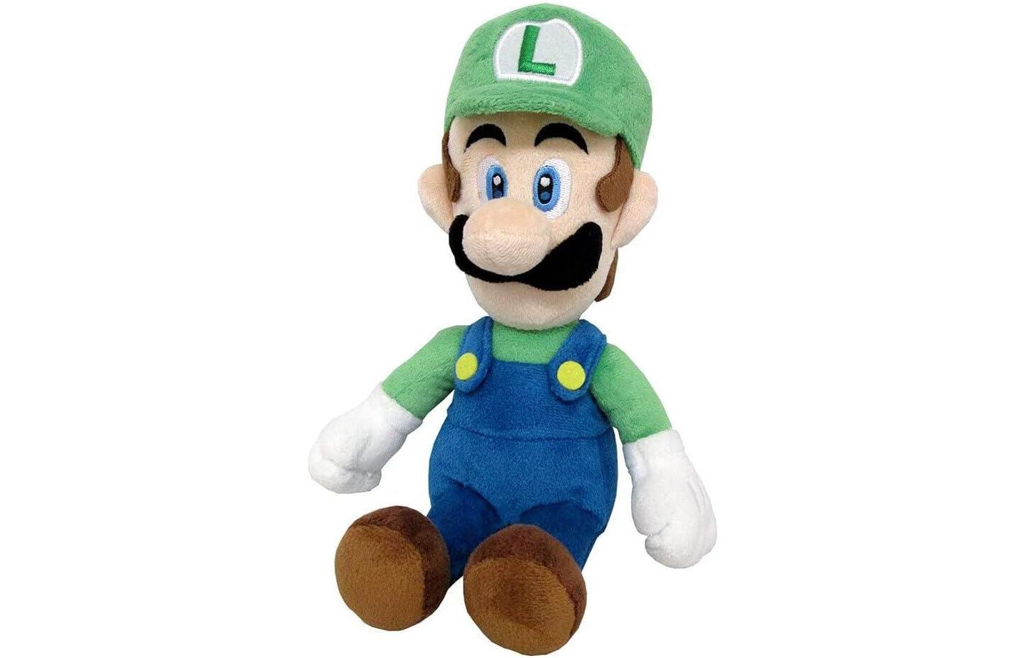 Детская мягкая игрушка Jakks Pacific Super Mario Luigi All Star Collection 10" Plush — фото 4
