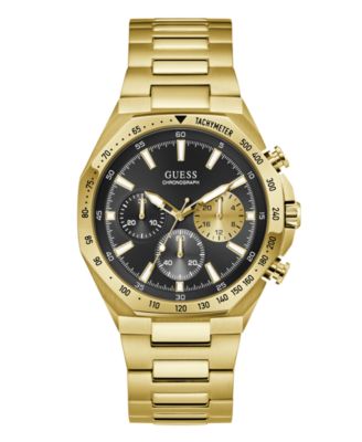 Men's Quartz Gold-Tone Stainless Steel Watch 42mm
