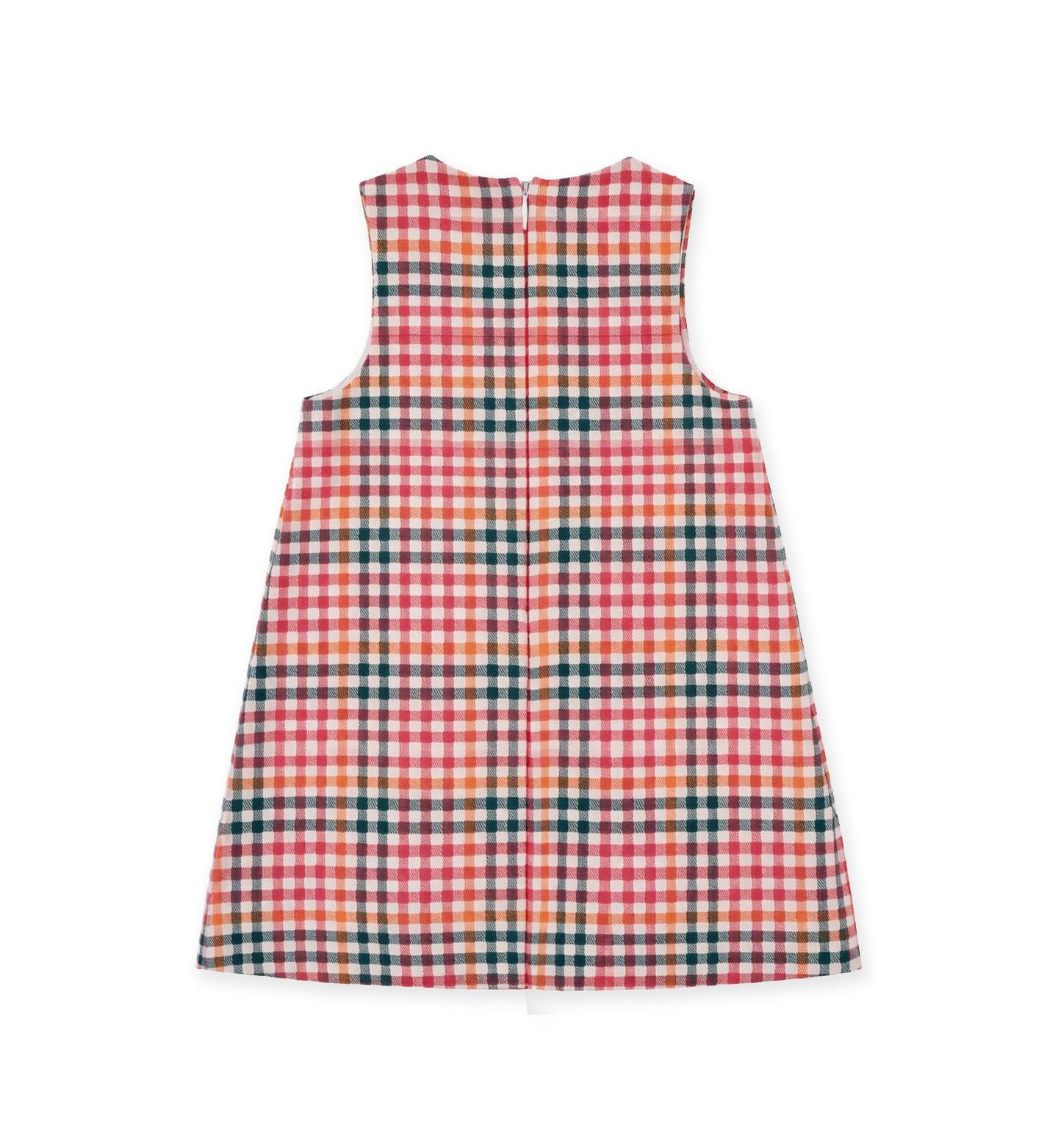 Свитер Florence Eiseman Plaid Floral-Applique Jumper для девочек, цвет: Разноцветный клетчатый — фото 5