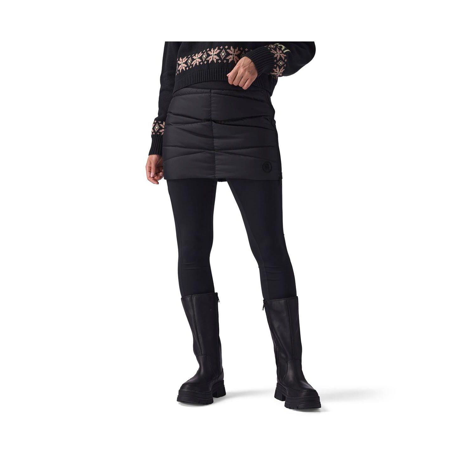 Женская юбка Backcountry BGA Stansbury Allied Down Skirt Insulated Skirts, цвет: Чёрный — фото 7