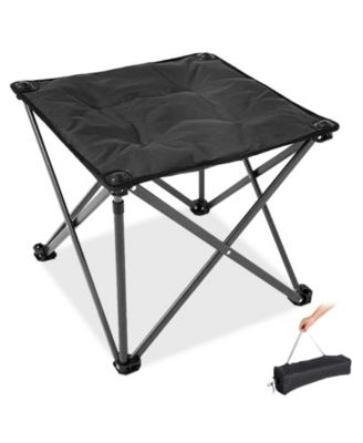 Folding Tripod Stool Portable Fishing Chair Padded Seat Heavy Duty Camping Carry Bag Hiking Travel