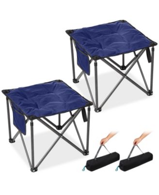 Folding Tripod Stool Portable Fishing Chair Padded Seat Heavy Duty Camping Carry Bag Outdoor Hiking Travel