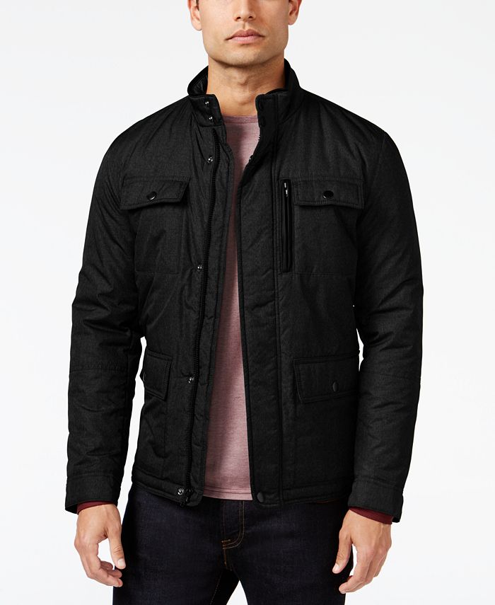 Alfani Men's Mock Collar Full-Zip Jacket, Created for Macy's - Macy's