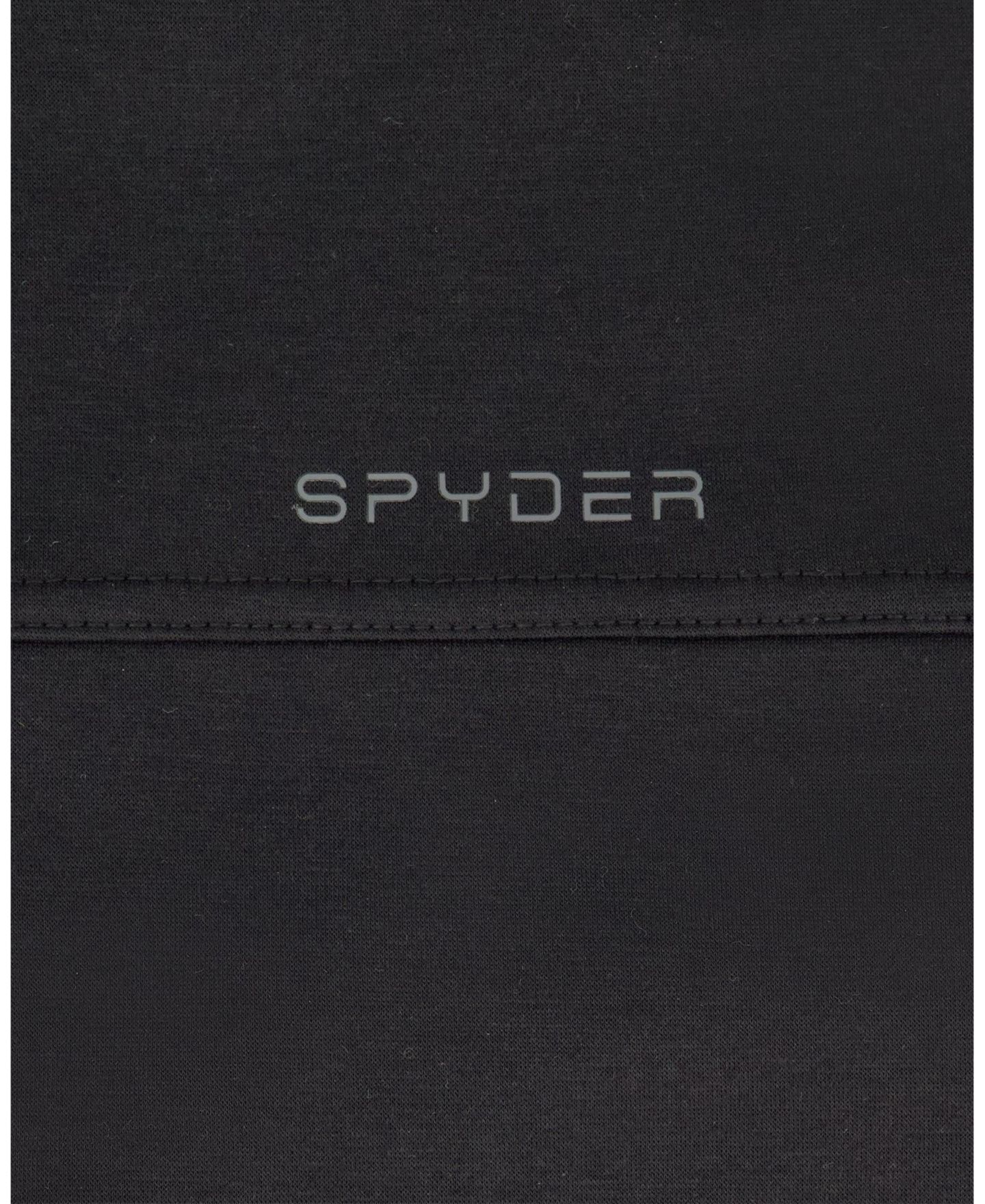 Женское худи Spyder Juniper Full-Zip Cropped Scuba-Knit, цвет: Чёрный — фото 7