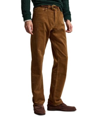 Men's Hampton Stretch Straight-Leg Corduroy Pants