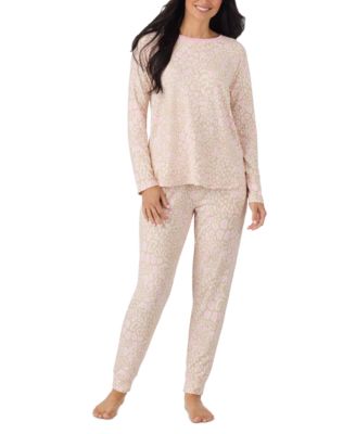 Women's Long Sleeve Scoop Neck Sweater Knit Top and Pants, 2-Piece Set