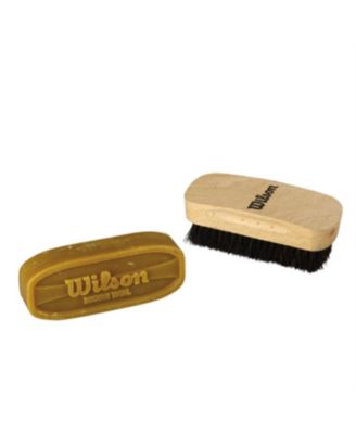 Wilson Football Prep Kit - Wax Bar and Brush