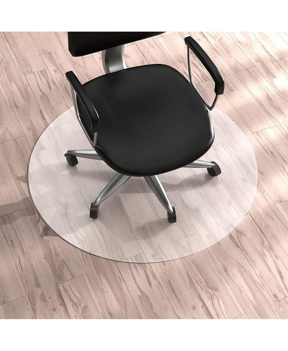 Danrong Hard Floor Office Chair Mat Non Slip Transparent Protector For Rolling Desk