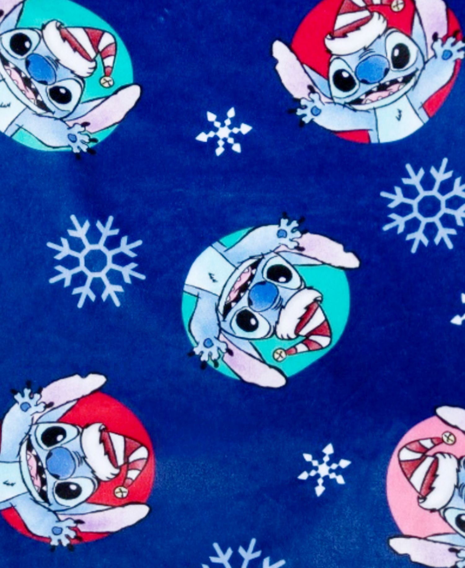 Girls' 4-10 Nice List Lilo and Stitch Holiday Long-Sleeve Pajamas, 2-Piece Set