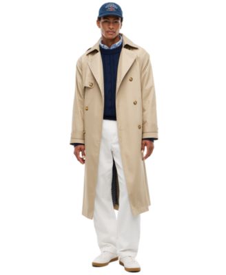 Men's American Icons Trench Water-Resistant Double-Breasted Coat