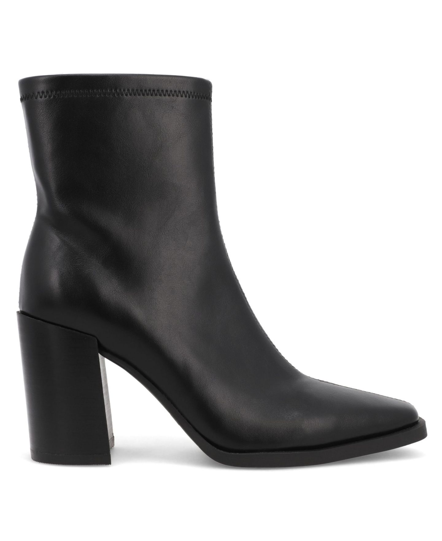 Женские ботинки MIA Sidonie Block Heel Booties, цвет: Чёрный — фото 2