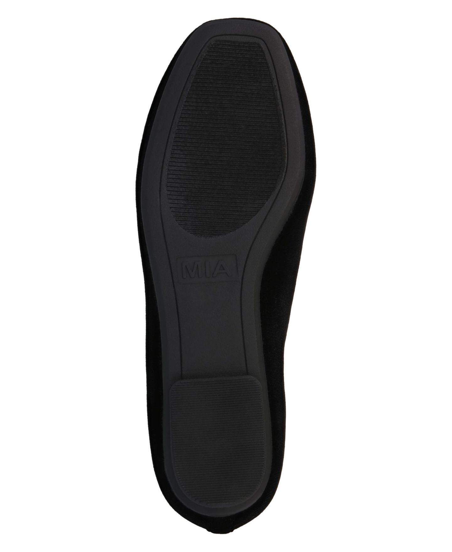 Женские балетки MIA Tori Crisscross Strap Ballet Flats, цвет: Чёрный — фото 4