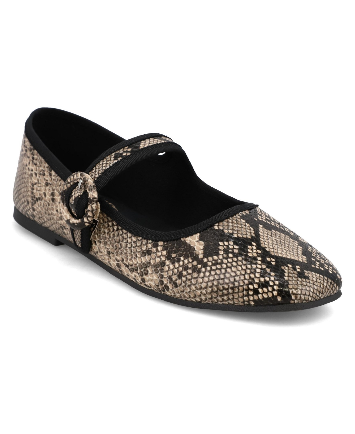 Mia Women's Miya Buckle Ballet Flats