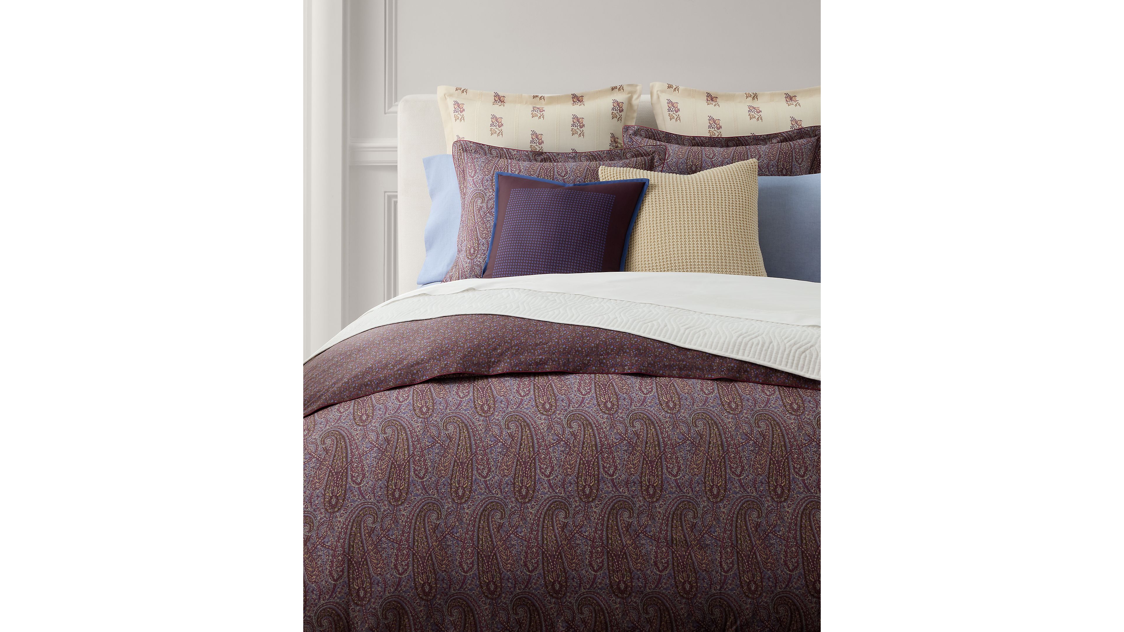 Lauren Ralph Lauren Rosalie Cotton 3-Piece Duvet Cover Set, Full/Queen
