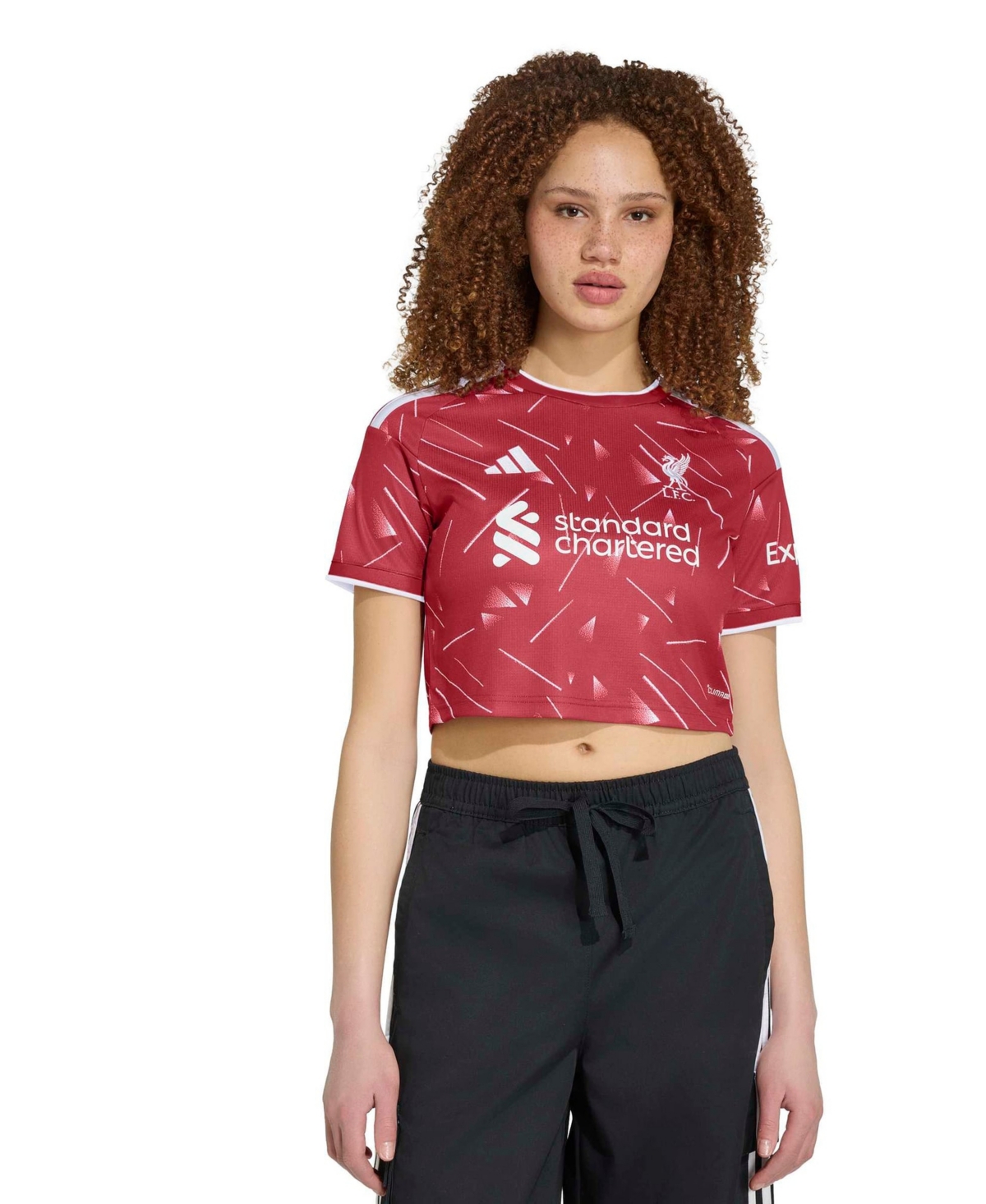 adidas Women's 2026/27 Liverpool Cropped Replica Jersey