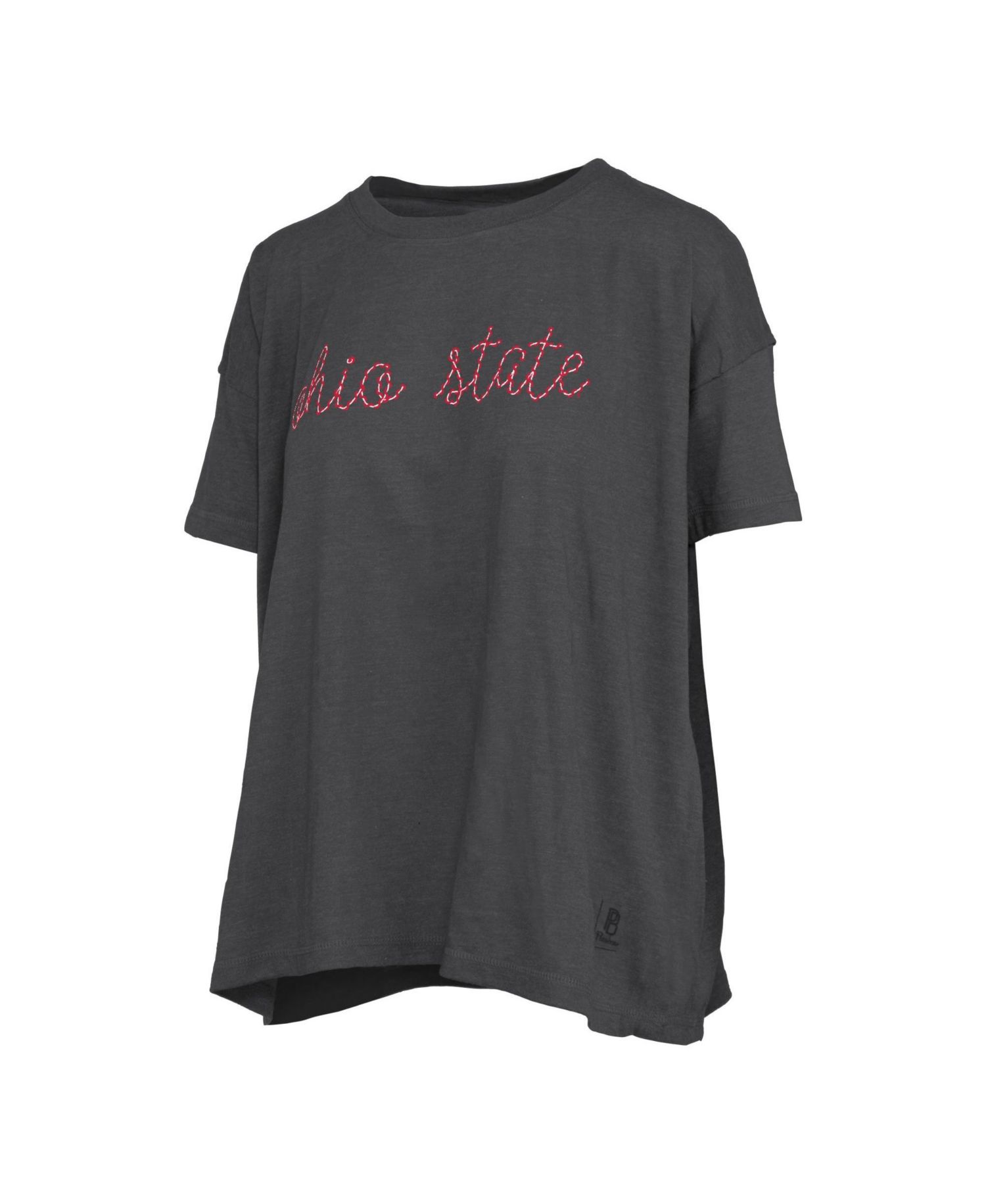Women's Ohio State Buckeyes Swirl Script Oversized T-Shirt