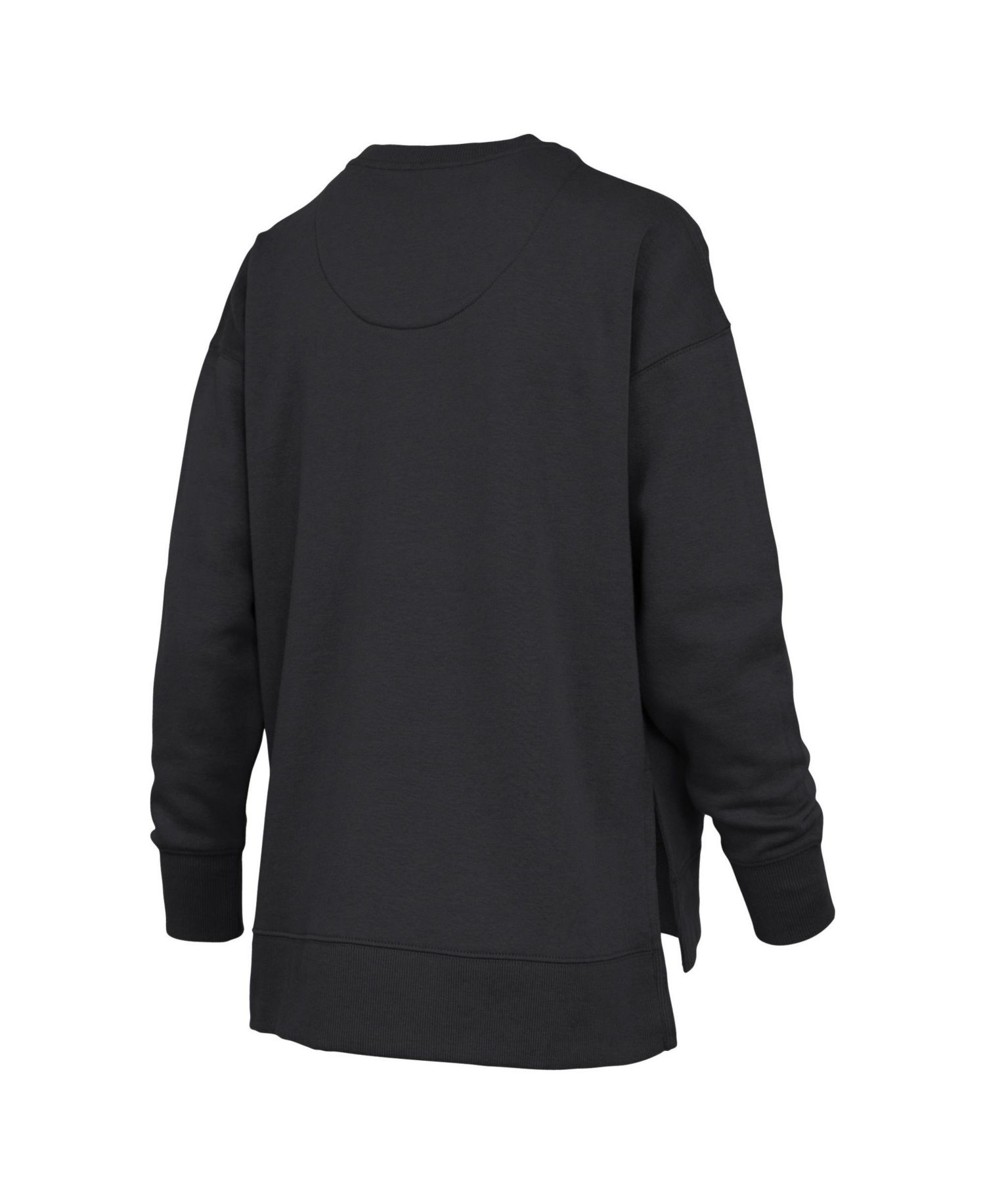 Women's Army Black Knights Bonanza Chenille Harper Script Crewneck Long-Sleeve Oversized Sweatshirt