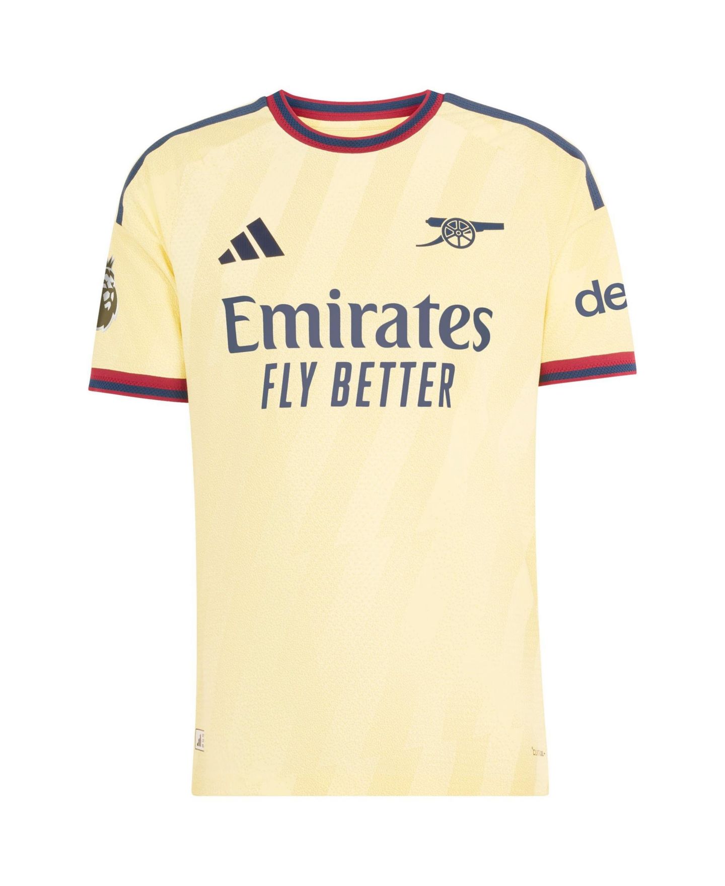 Мужской топ adidas Martin Ødegaard Yellow Arsenal 2026/27 Third On-Field Authentic Jersey — фото 2