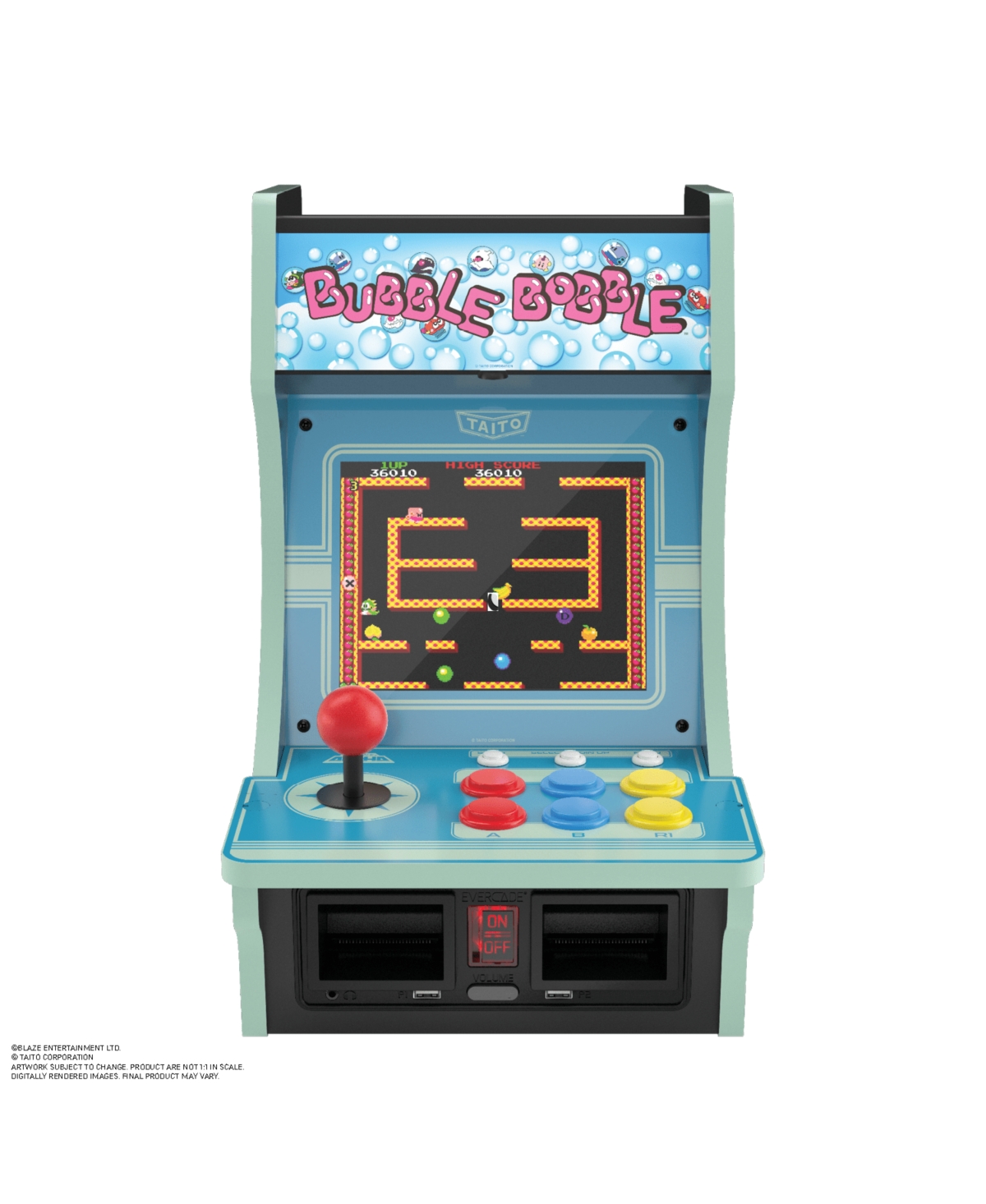 Blaze Entertainment Evercade Alpha 10 Built-In Games Taito Bartop Arcade