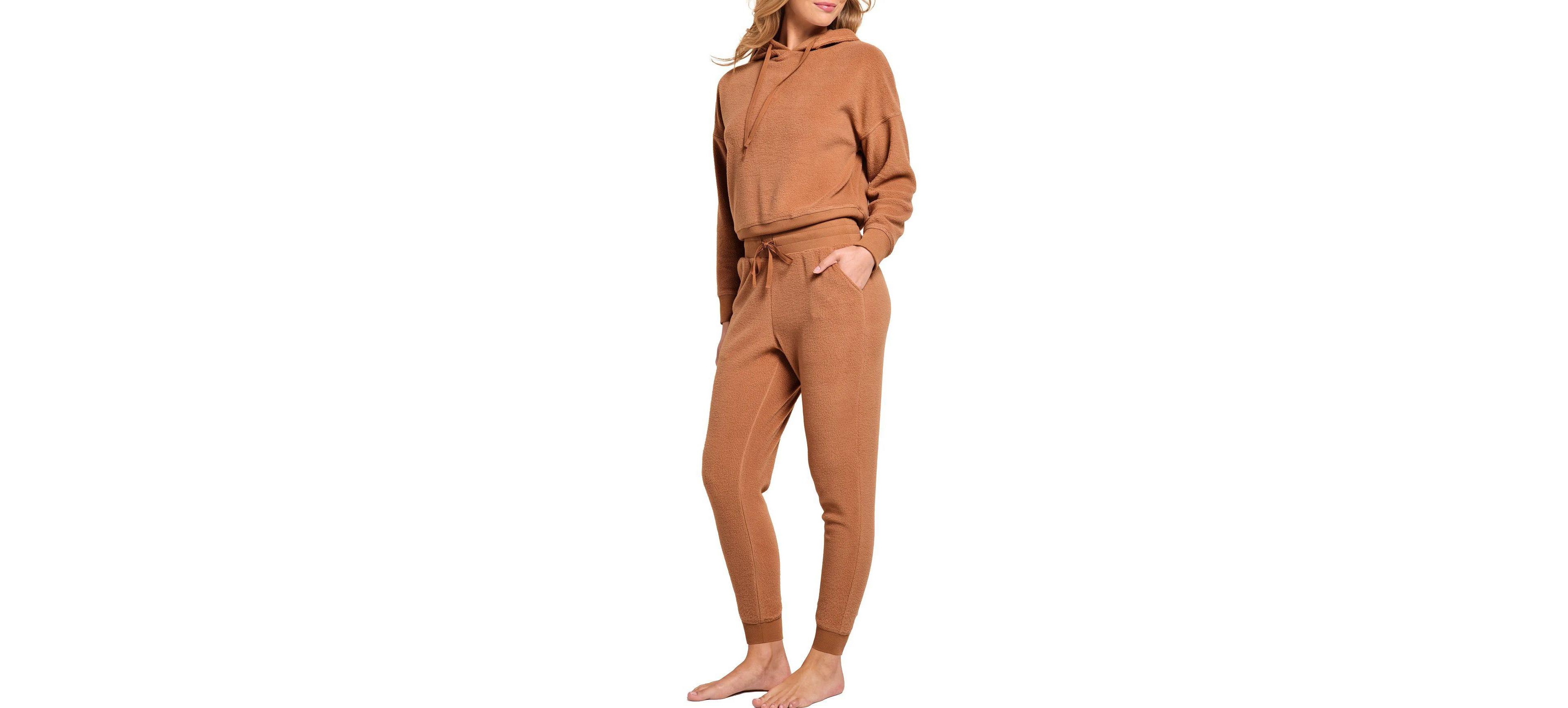 Adore Me Women's Davinia Fleece Matching Hoodie and Jogger Set, 2-Piece Set