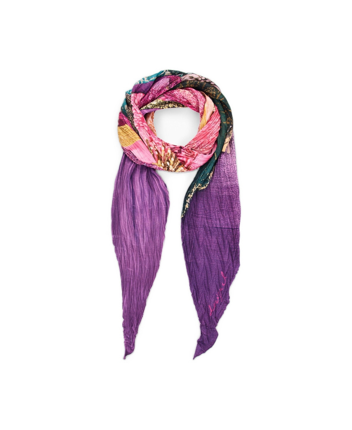 Desigual Women's Floral Printed Scarf