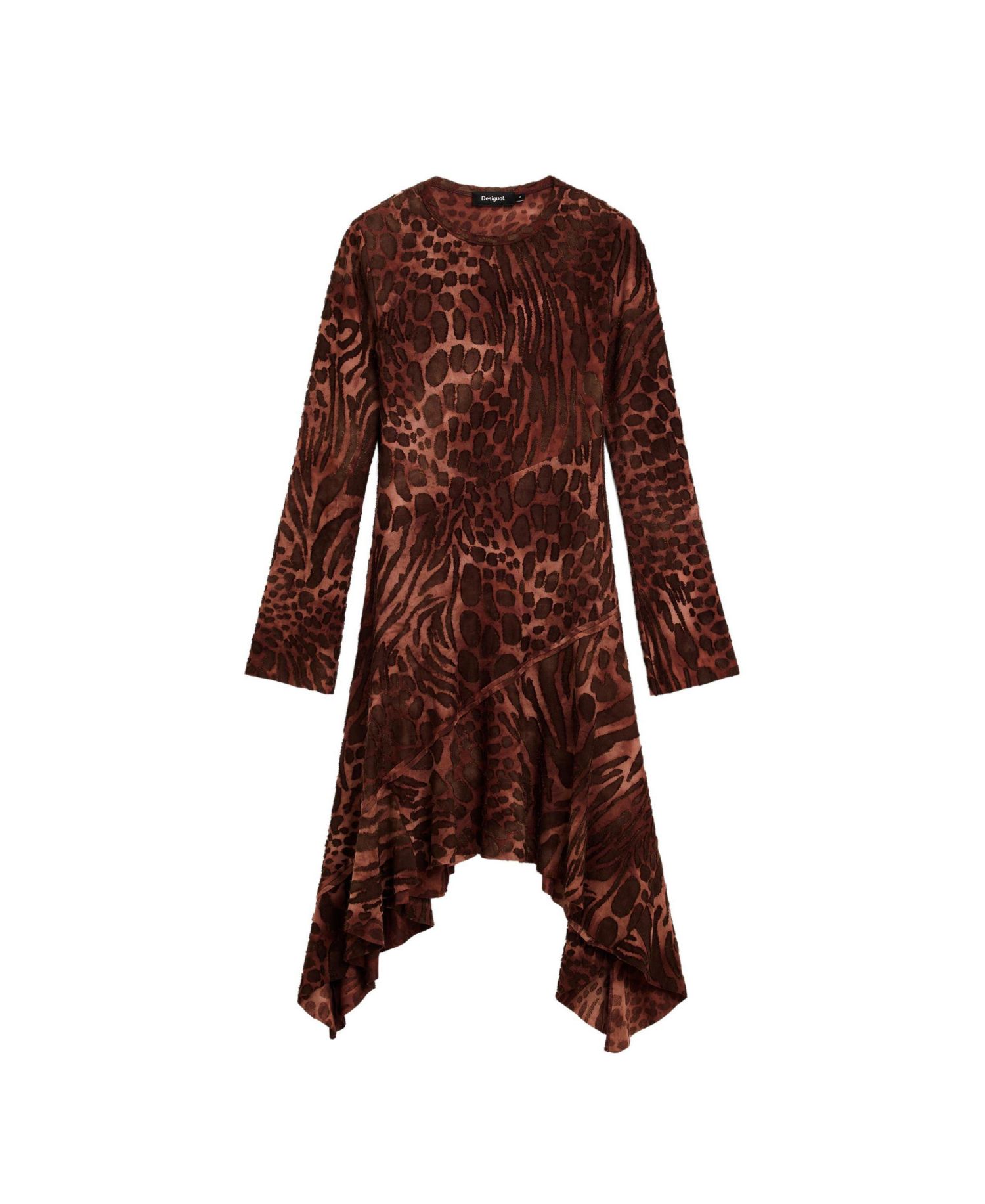 Women's Flocked short dress