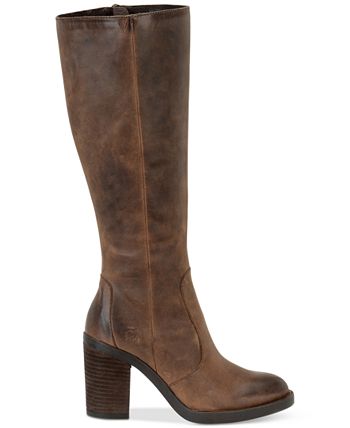 Born Malika Block Heel Tall Boots Macy s