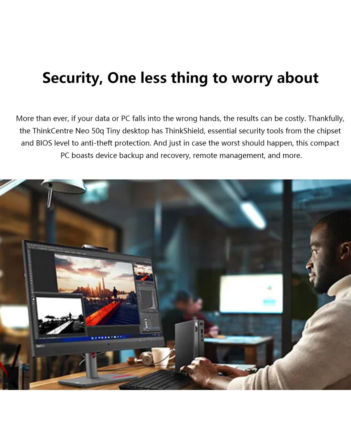 Lenovo ThinkCentre neo 50q Gen 4 Mini Form Factor Desktop Computer