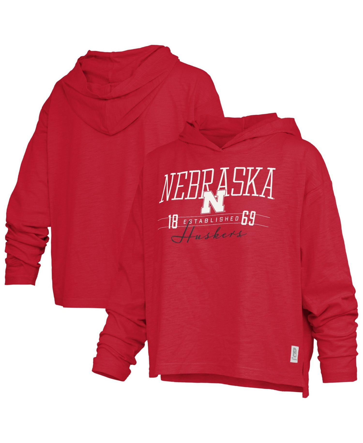 Women's Castillo Hooded Slub Oversized Long-Sleeve T-Shirt