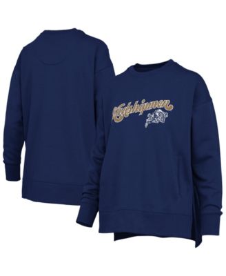Women's Navy Midshipmen Harper Oversized Crewneck Sweatshirt