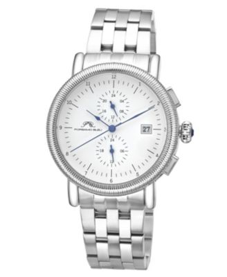 Men's Valor Multifunction Stainless Steel Two Tone Watch 44 mm
