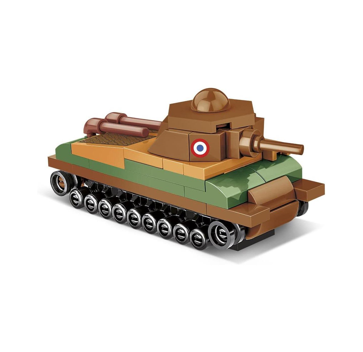 Детский конструктор COBI Wwii Somua S-35 1:72 Scale 99-Piece Building Set, Ages 6+, цвет: Open Miscellaneous — фото 2
