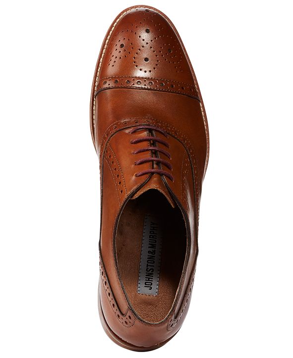 johnston and murphy conard cap toe black